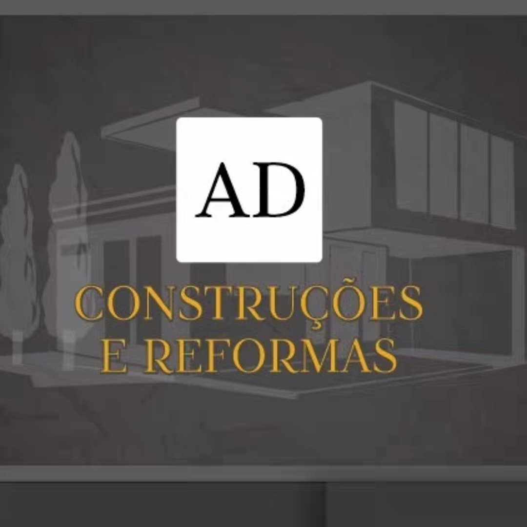 Logo AD Construções e Reformas